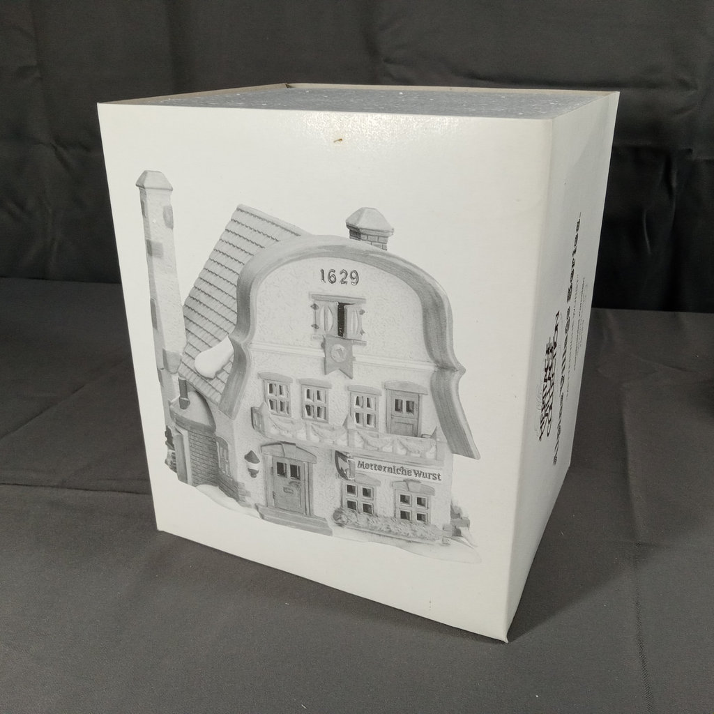  Dept. 56 Alpine Village Series - Kukuck Uhren + Metterniche Wurst - image 6 of 9