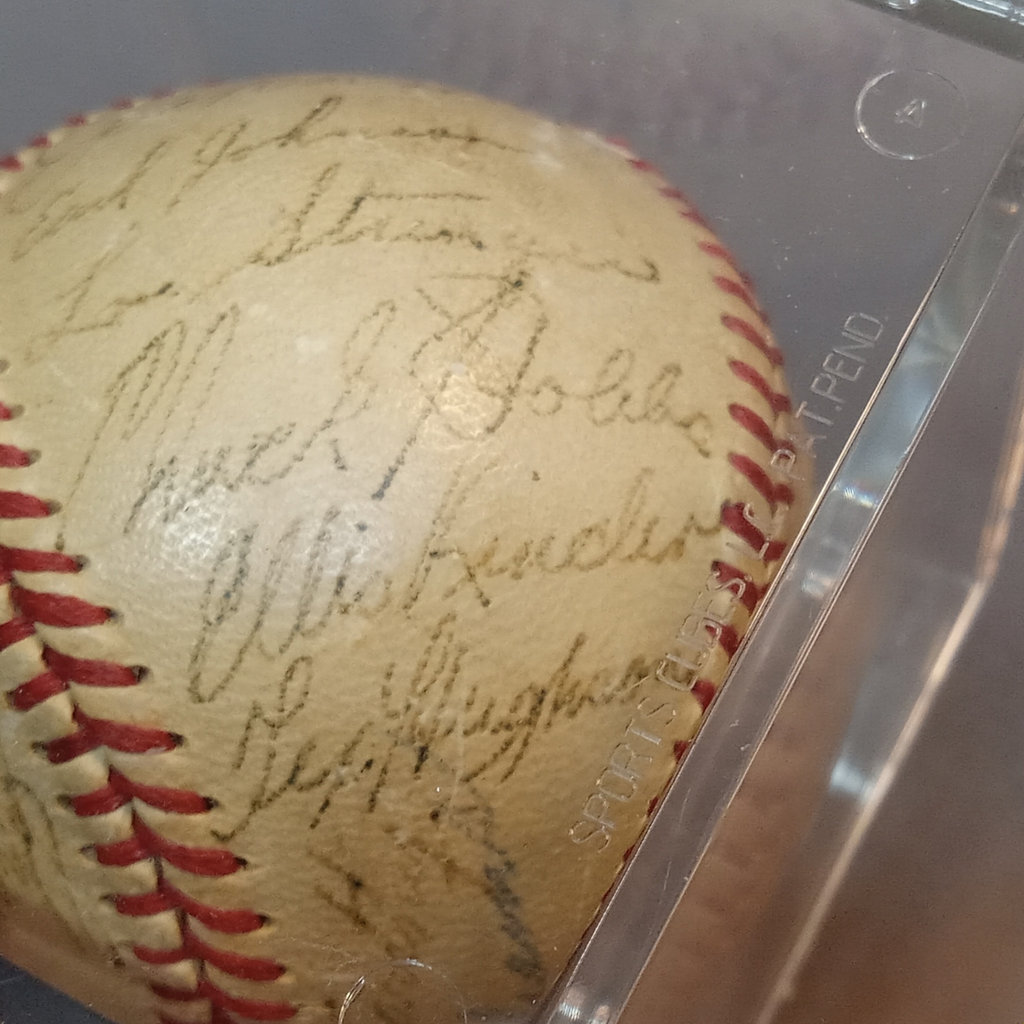 1949 Signed Boston Red Sox Baseball - Williams, Pesky & More - image 6 of 9