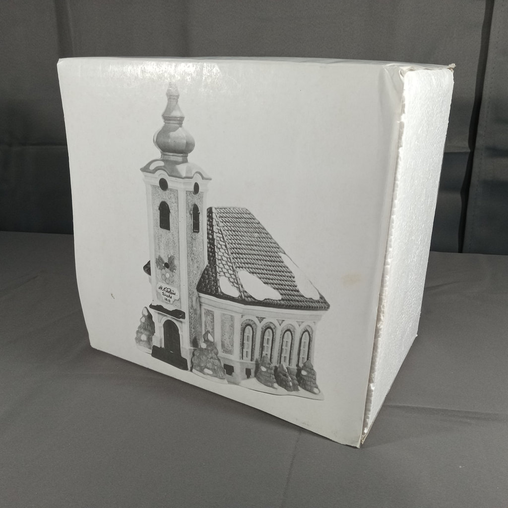  Dept. 56 Alpine Village Series - Sisters of the Abbey + St. Nikolaus Kirche - image 3 of 8