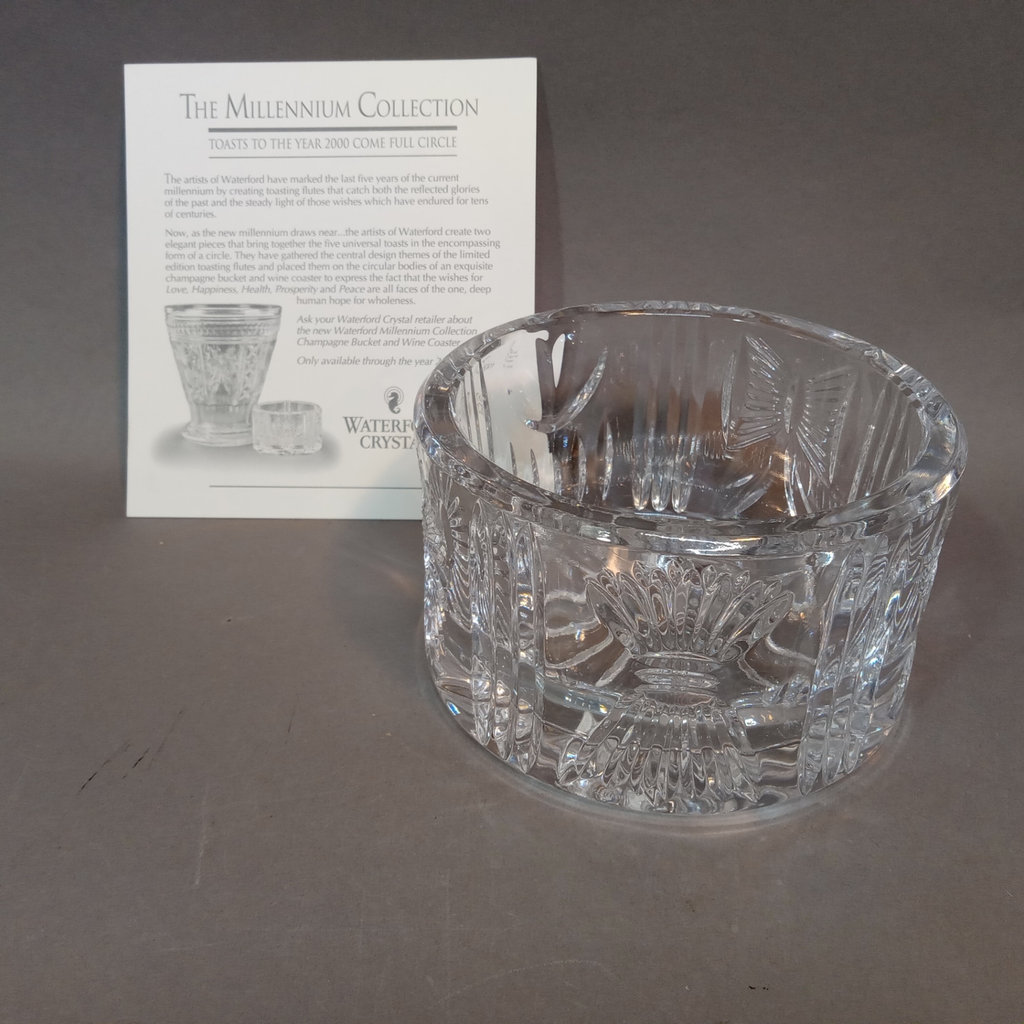 Waterford Millenium Collection Wine Coaster - image 1 of 10
