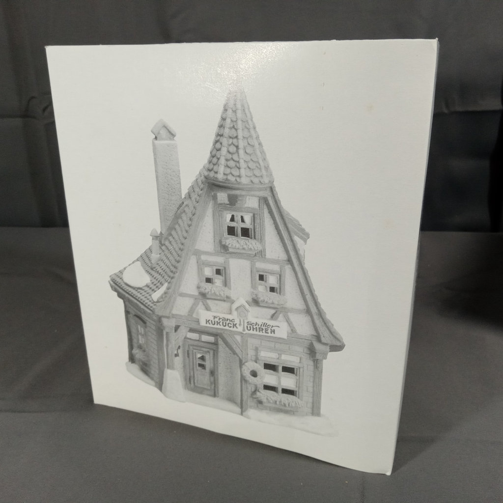  Dept. 56 Alpine Village Series - Kukuck Uhren + Metterniche Wurst - image 2 of 9