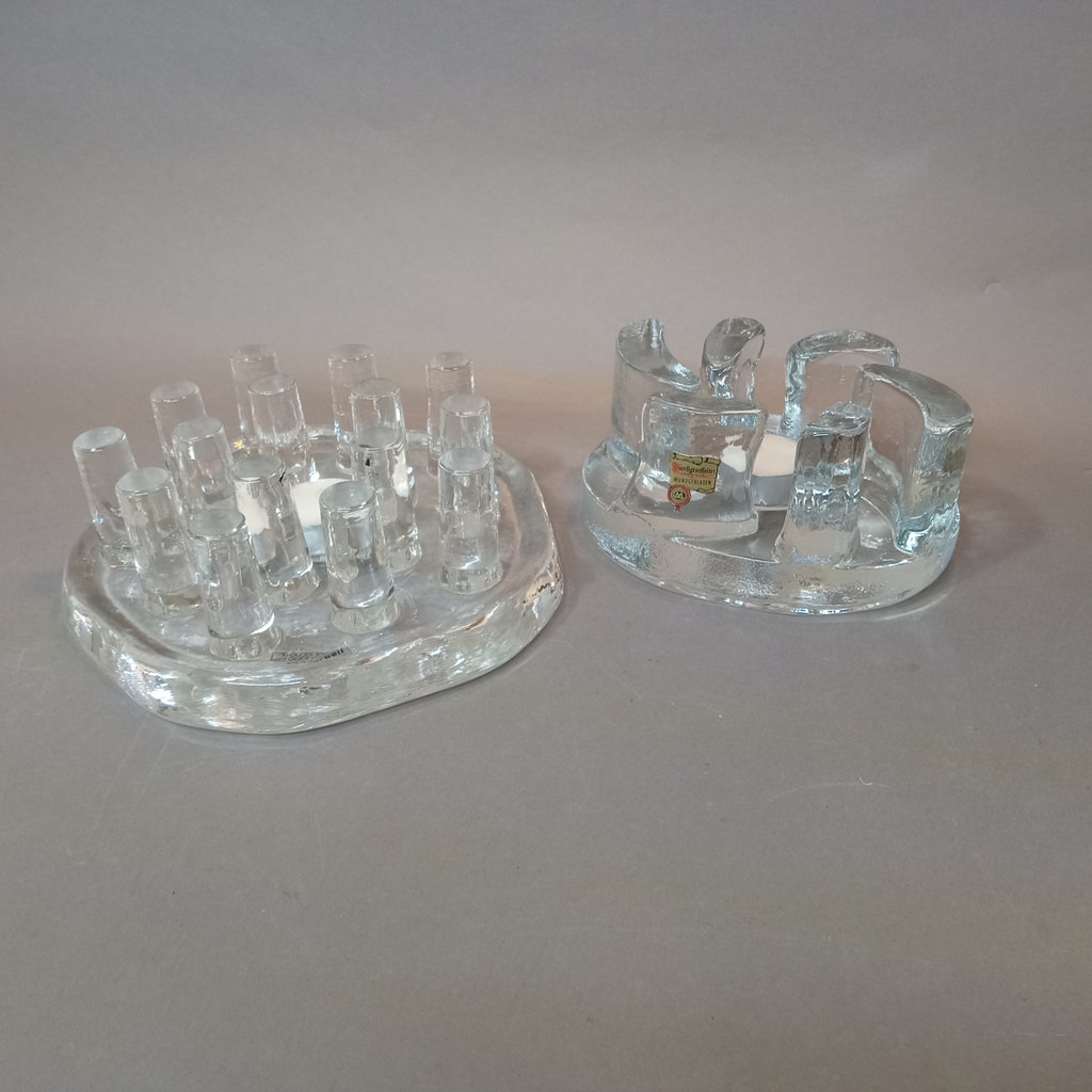 MCM Handmade Chunky Glass Teapot Warmers - image 1 of 11