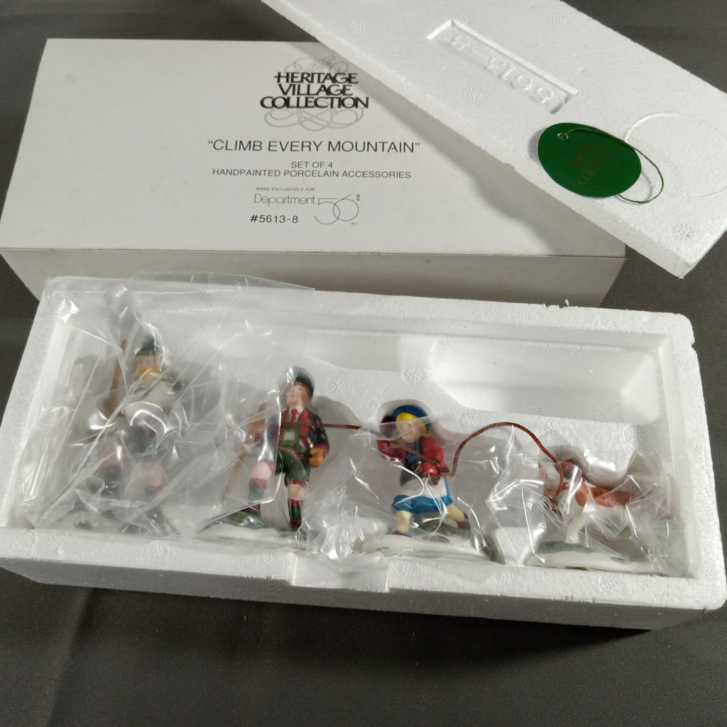 Dept. 56 Alpine Village Series - Climb Every Mountain + Hofburg Castle - image 2 of 8