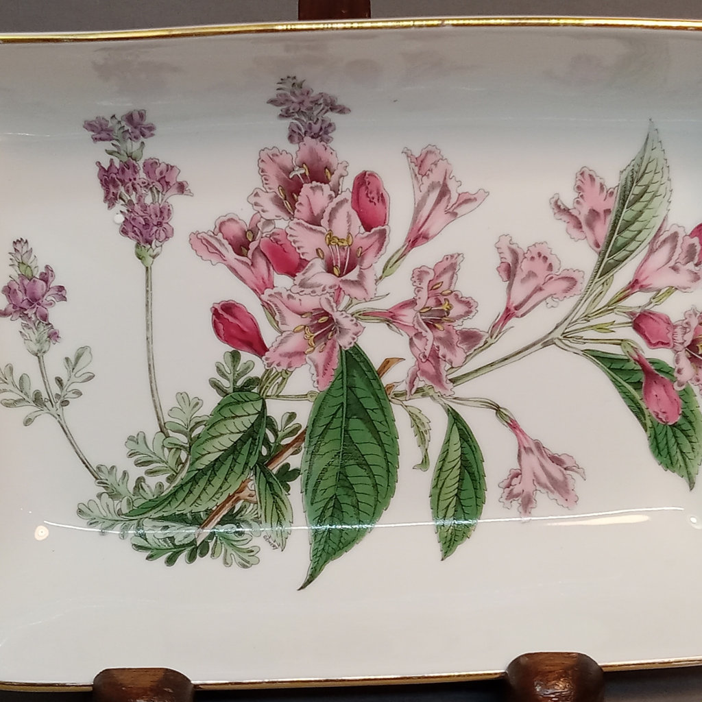  Spode Saffron Flowers Covered Dishes & More - Pink Flowers - image 3 of 18