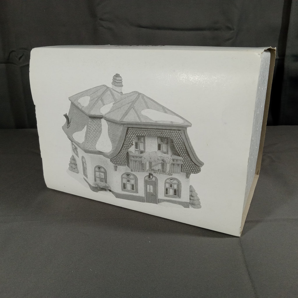  Dept. 56 Alpine Village Series - Nutcracker Vendor + Bakery & Chocolate Shop - image 3 of 6