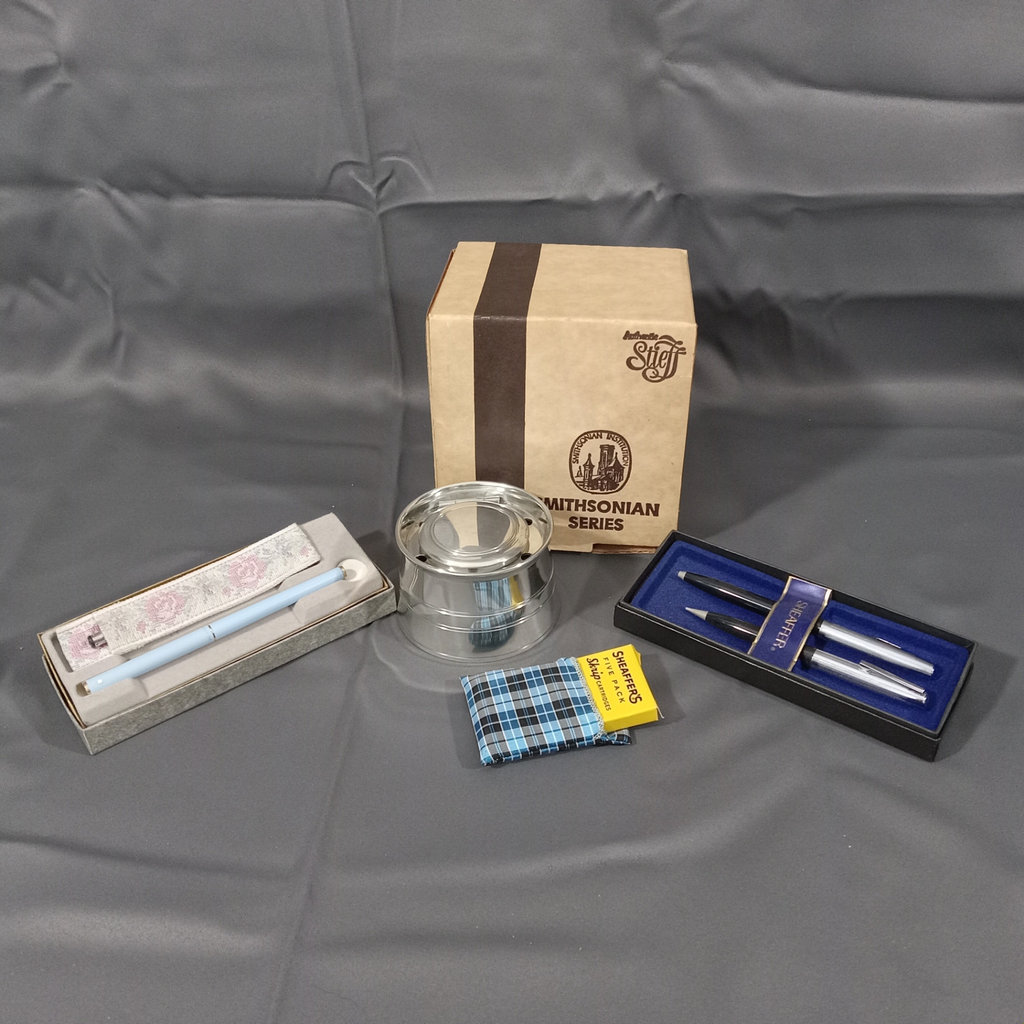 Stieff Inkwell & Sheaffer Pens - image 1 of 12