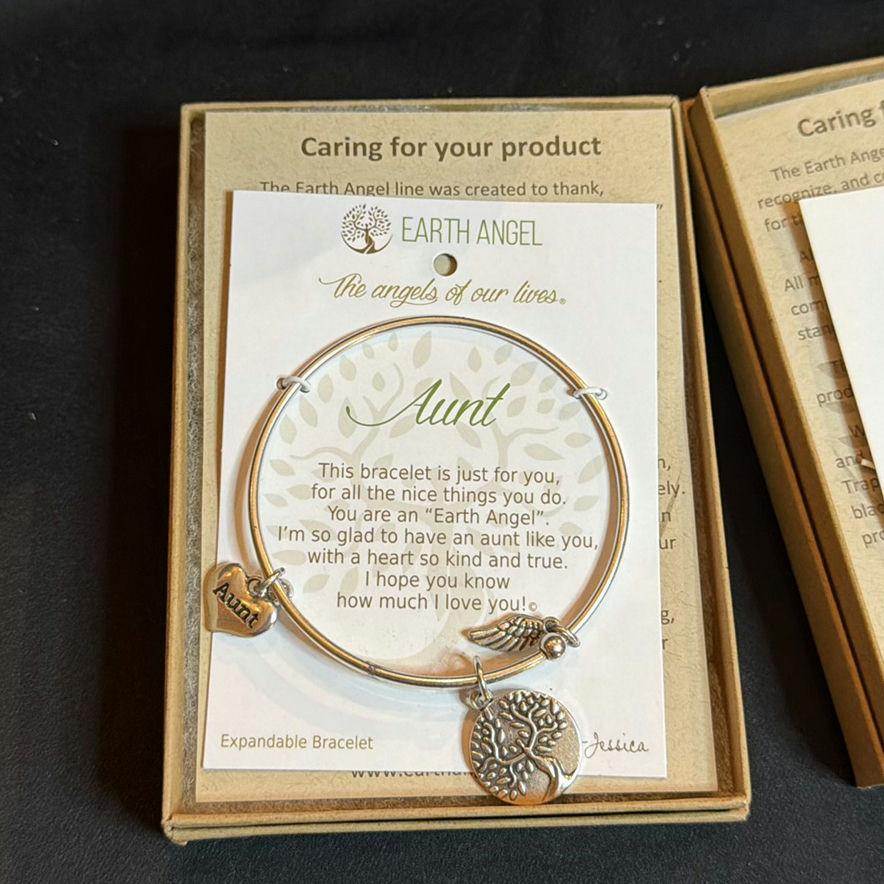 A Little Piece of Heaven - Lot of Earth Angel Bracelets and Angel Figurine - image 2 of 4