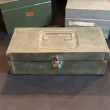 Three Vintage Metal Storage Boxes - thumbnail 3 of 20