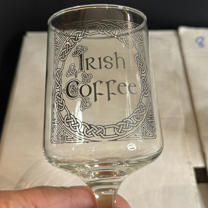Irish Coffee Glasses - Two Styles Lot of 8 Glasses Total - image 3 of 6
