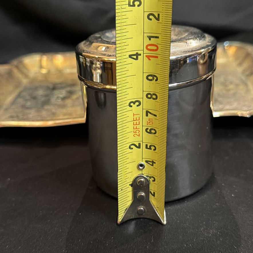 Metal Storage Tins and Decorative Serving Tray Marked Palak - image 12 of 18