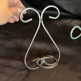 Assorted Decorative Metal Candle Holders and Wall Decor - thumbnail 6 of 8