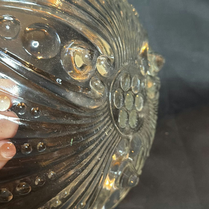 Vintage Clear Glass Decorative Bowls Including Anchor Hocking - image 8 of 9