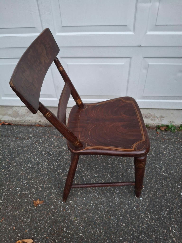 Wooden Decorative Side Chair - image 2 of 7