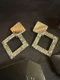 Three Pairs of Vintage Clip-On Fashion Earrings - thumbnail 3 of 4