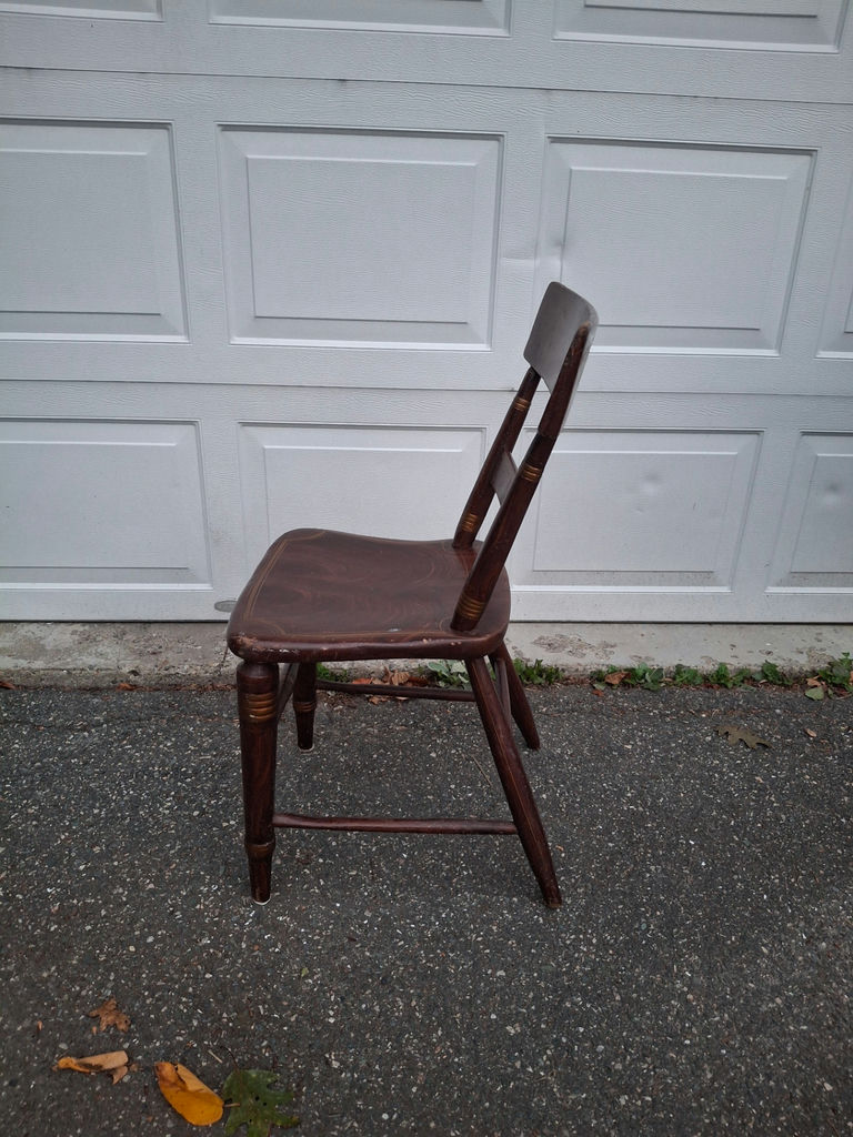 Wooden Decorative Side Chair - image 4 of 7