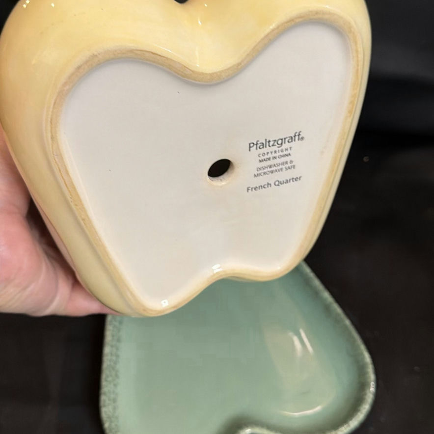 Pfaltzgraff Boot Planter and Dish with Additonal Bird Plant Pot - image 8 of 10