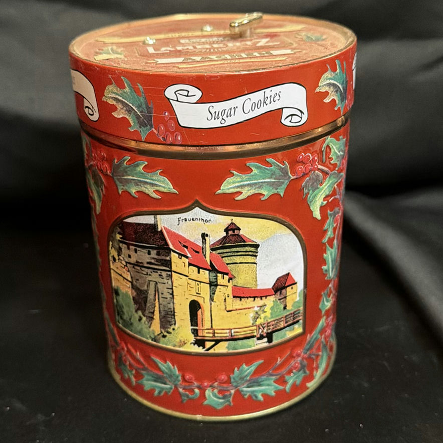 Vintage Metal Shoe Shine Bank and Lambertz Cookie Tin - image 6 of 15