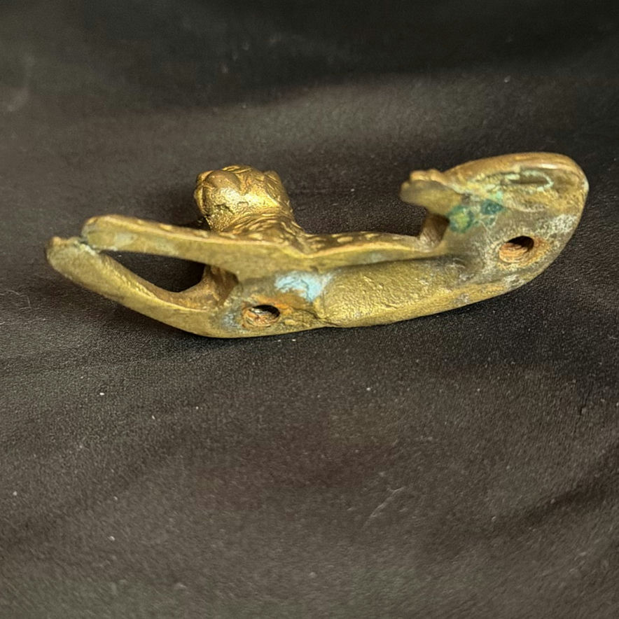 Brass Cat Figurine and Decorative Letter Opener - image 4 of 5
