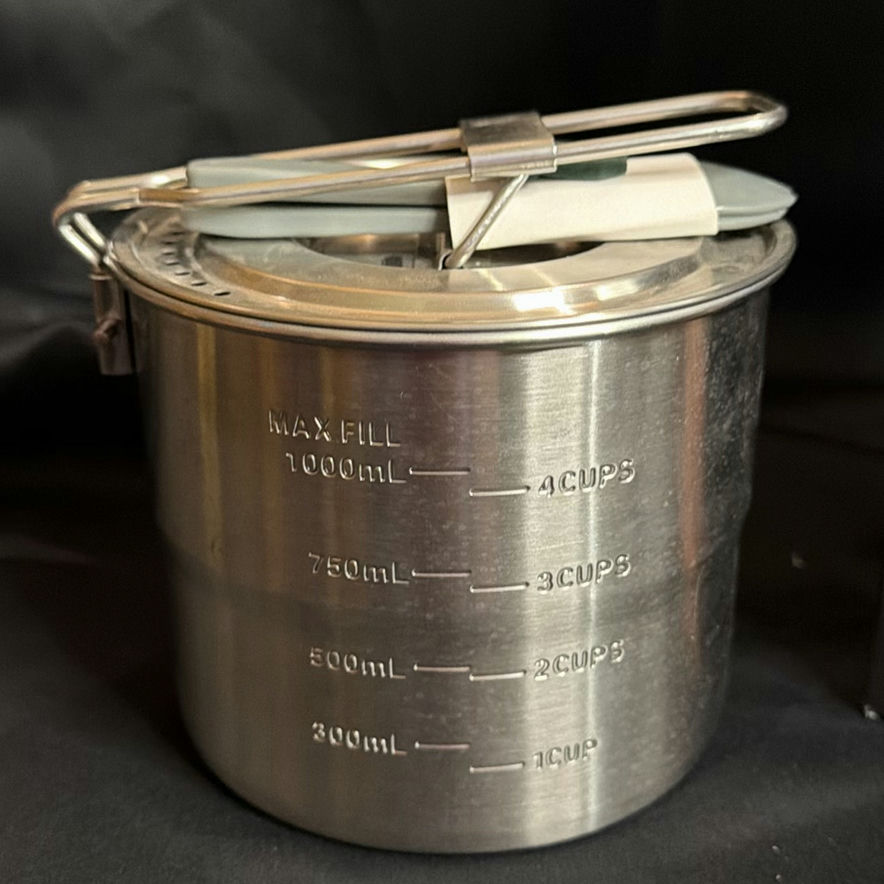 Into the Wild - Stanley Stainless Steel Cook Pot Set and Rolling Grill Basket Set - image 2 of 8