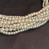 Multi-Strand Faux Pearl Necklace - thumbnail 2 of 2