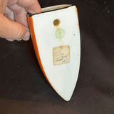 Vintage Wall Pockets (2) including Ibis & Orchid Design, Hand Painted Japan - thumbnail 8 of 8