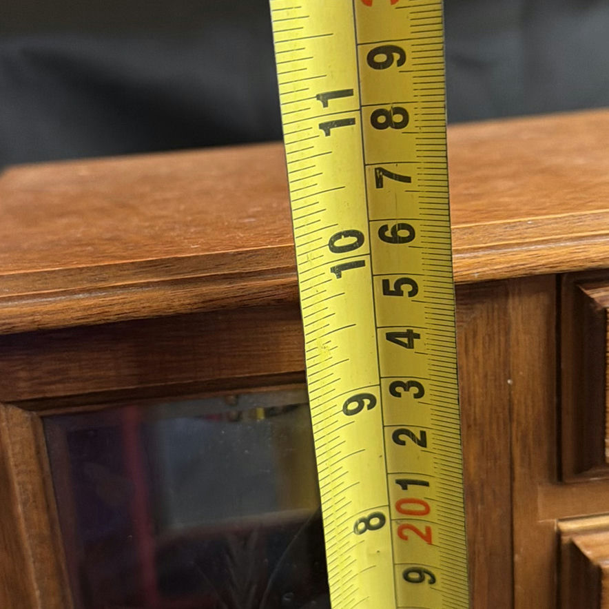 Wooden Jewelry Box Vintage - image 10 of 11