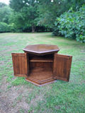 Hexagonal Wooden Storage Cabinet - thumbnail 2 of 5