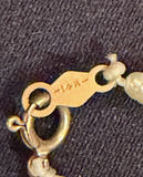 Collection of Faux Pearl Necklaces - One Stamped 14K Clasp - thumbnail 4 of 7