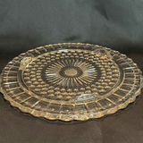 Two Vintage Clear Pressed Glass Serving Plates Appear to Be Federal Glass - thumbnail 3 of 12