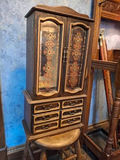 Vintage Wooden Jewelry Box/Armoire Cabinet - thumbnail 1 of 7