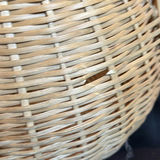 Vintage Woven Basket with Lid and Handle - thumbnail 4 of 9