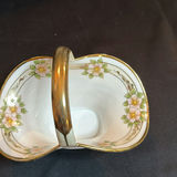 Vintage Dresser Items - Longaberger Basket, Nippon Porcelain Basket and Teleflora Dish - thumbnail 11 of 17