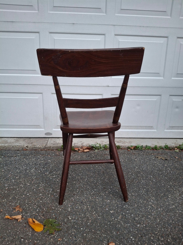 Wooden Decorative Side Chair - image 3 of 7