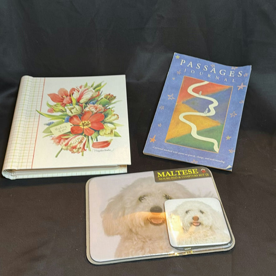 Journal, Planner Book, and Maltese Mouse Pad - image 1 of 10