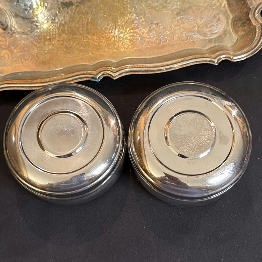 Metal Storage Tins and Decorative Serving Tray Marked Palak - image 8 of 18