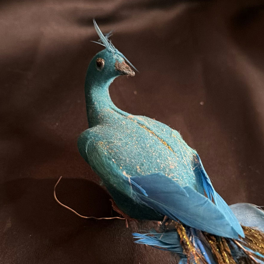 Ceramic Butterfly Container, Bee Habitat, and Decorative Blue Bird - image 12 of 12