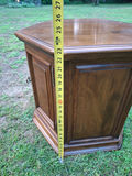 Hexagonal Wooden Storage Cabinet - thumbnail 3 of 5
