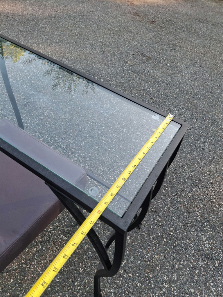 Glass Top Table and Chair - image 4 of 6