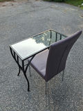 Glass Top Table and Chair - thumbnail 2 of 6