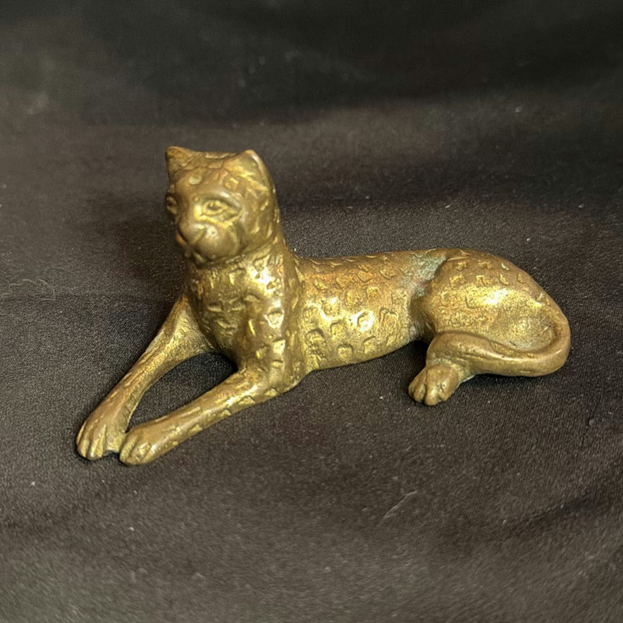 Brass Cat Figurine and Decorative Letter Opener - image 3 of 5