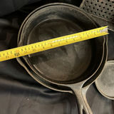 Cast Iron Skillets, Grill Pan, and Griddle Set Some Erie - thumbnail 2 of 7