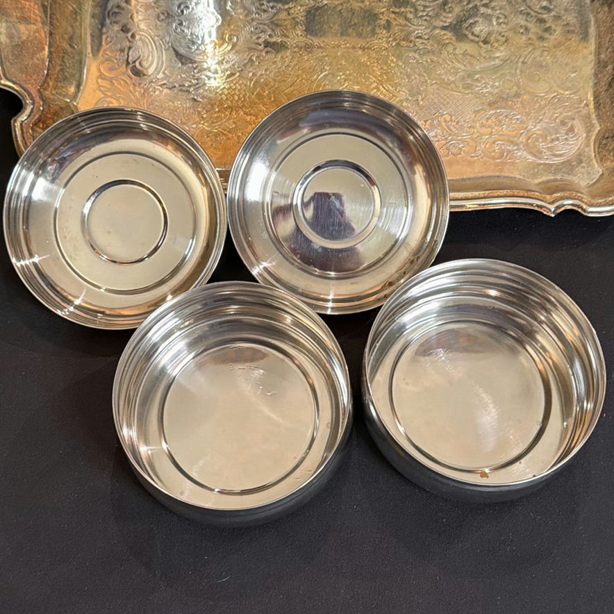 Metal Storage Tins and Decorative Serving Tray Marked Palak - image 9 of 18