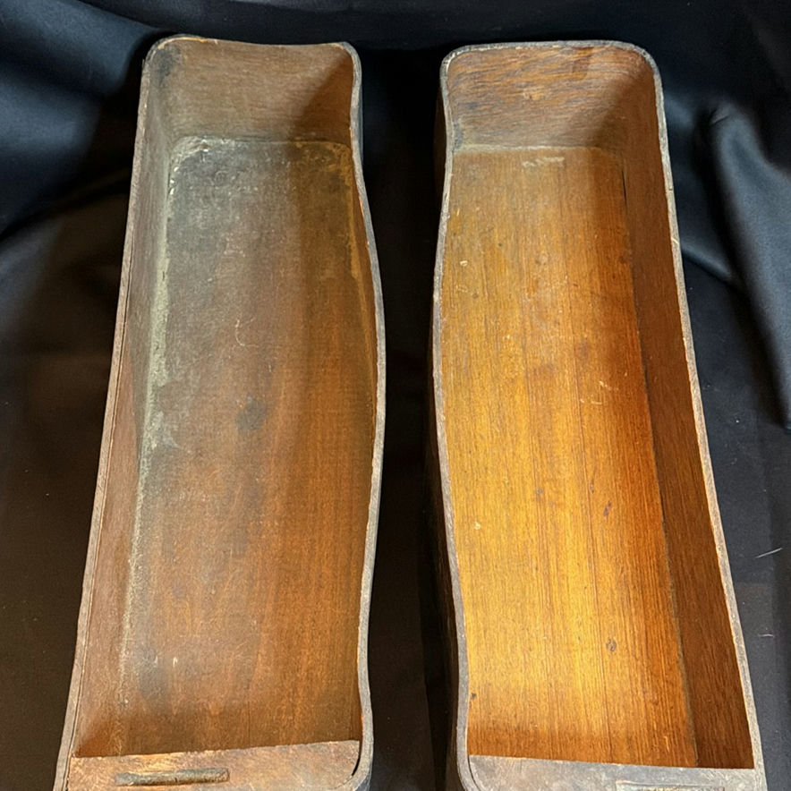 Pair of Vintage Wooden Drawers - image 4 of 5