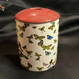 Ceramic Butterfly Container, Bee Habitat, and Decorative Blue Bird - thumbnail 2 of 12