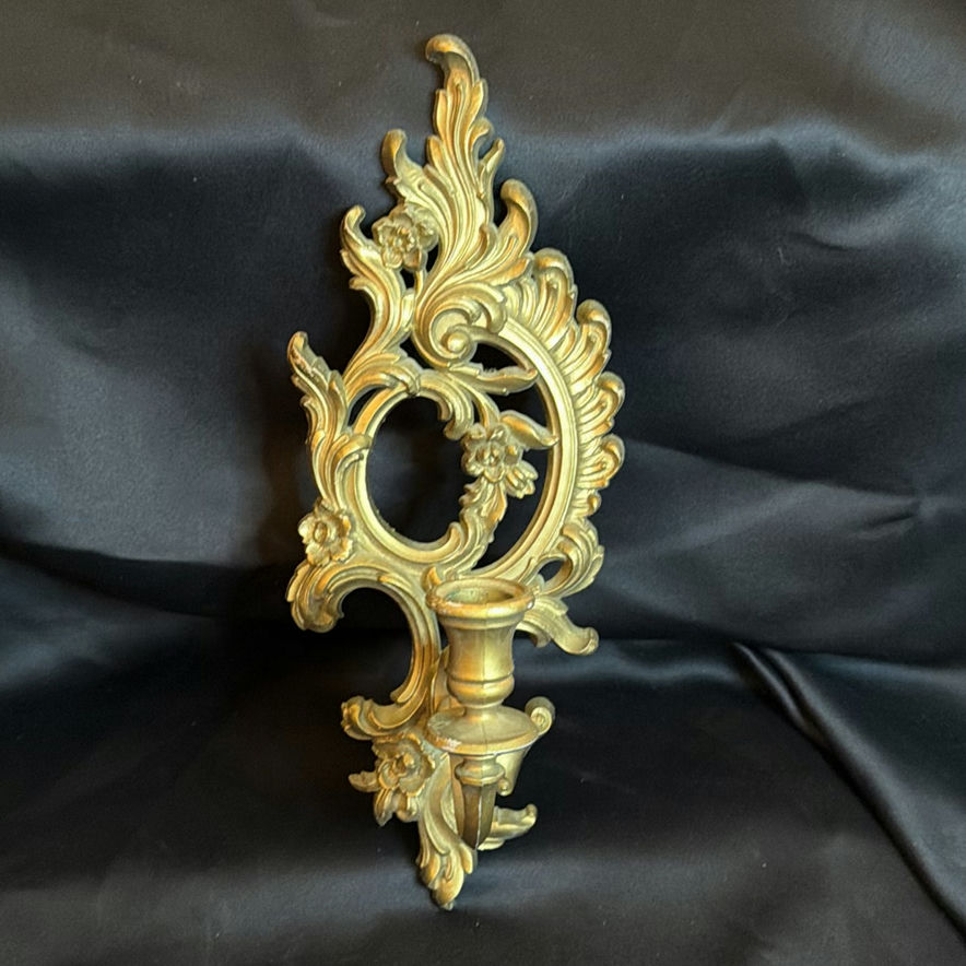 Assorted Decorative Metal Candle Holders and Wall Decor - image 8 of 8