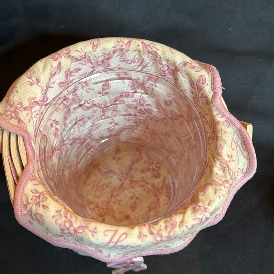 Vintage Dresser Items - Longaberger Basket, Nippon Porcelain Basket and Teleflora Dish - image 5 of 17