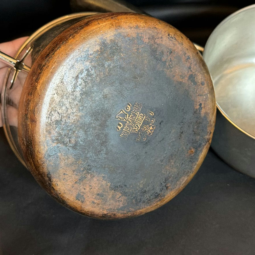 Lot of Vintage Pots Including Meyer, Revere - image 13 of 16