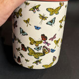 Ceramic Butterfly Container, Bee Habitat, and Decorative Blue Bird - thumbnail 5 of 12