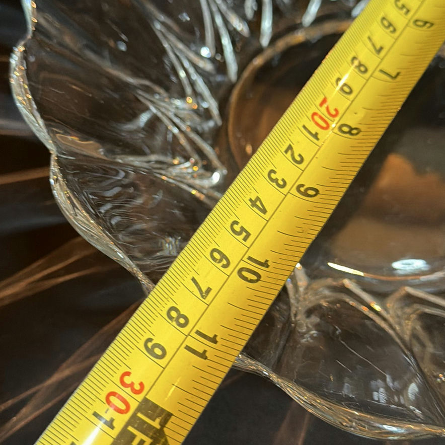 Vintage Clear Glass Decorative Bowls Including Anchor Hocking - image 5 of 9