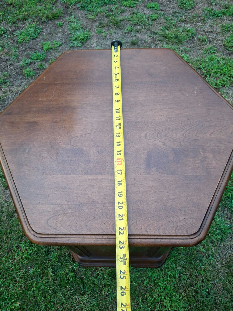 Hexagonal Wooden Storage Cabinet - image 4 of 5